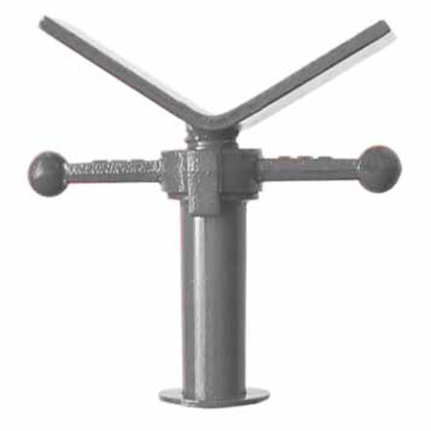 BB Sumner 4100SVH Hi Heavy Duty Pro-Jack Fixed Leg Pipe Jack with 10 Inch Safety V-Head 2500 lb