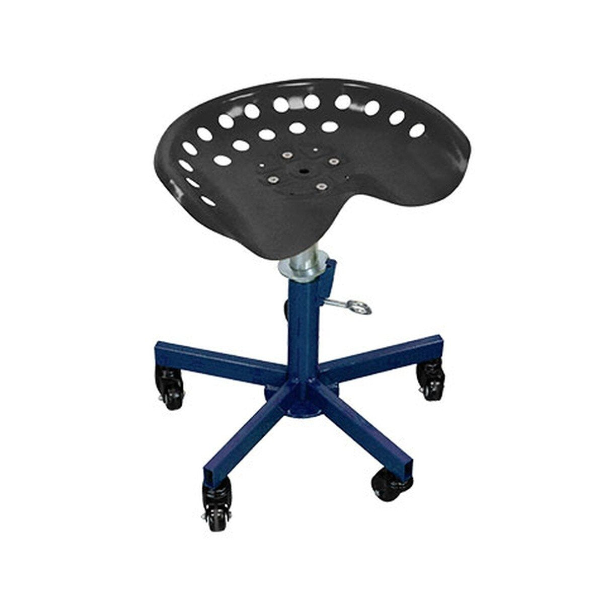 BBSumner WS1 Welder Stool with Roller Wheels 15-22" Adjustable Height 300 lb Capacity