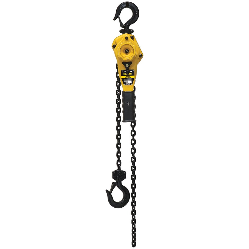 Sumner 787514 PLH100C15WO 1T LVR Hoist 15' Lift and Overload Protection
