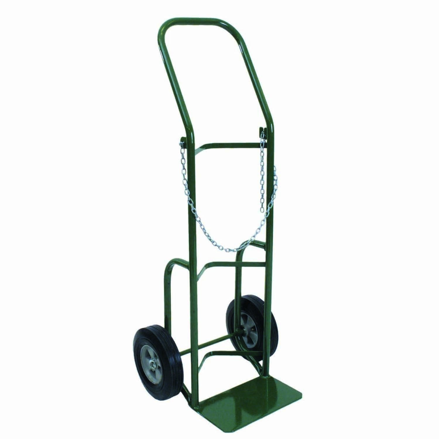 BB Sumner SCC12C-10P Single Cylinder Cart Up to 12 Inch with Chain Lock and 10 Inch Pneumatic Wheels