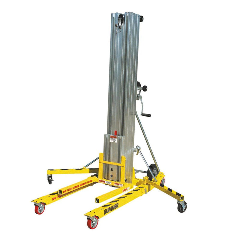 Sumner 783227 2124 24' Galvanized Series 2100 Contractor Lift, 650 lbs