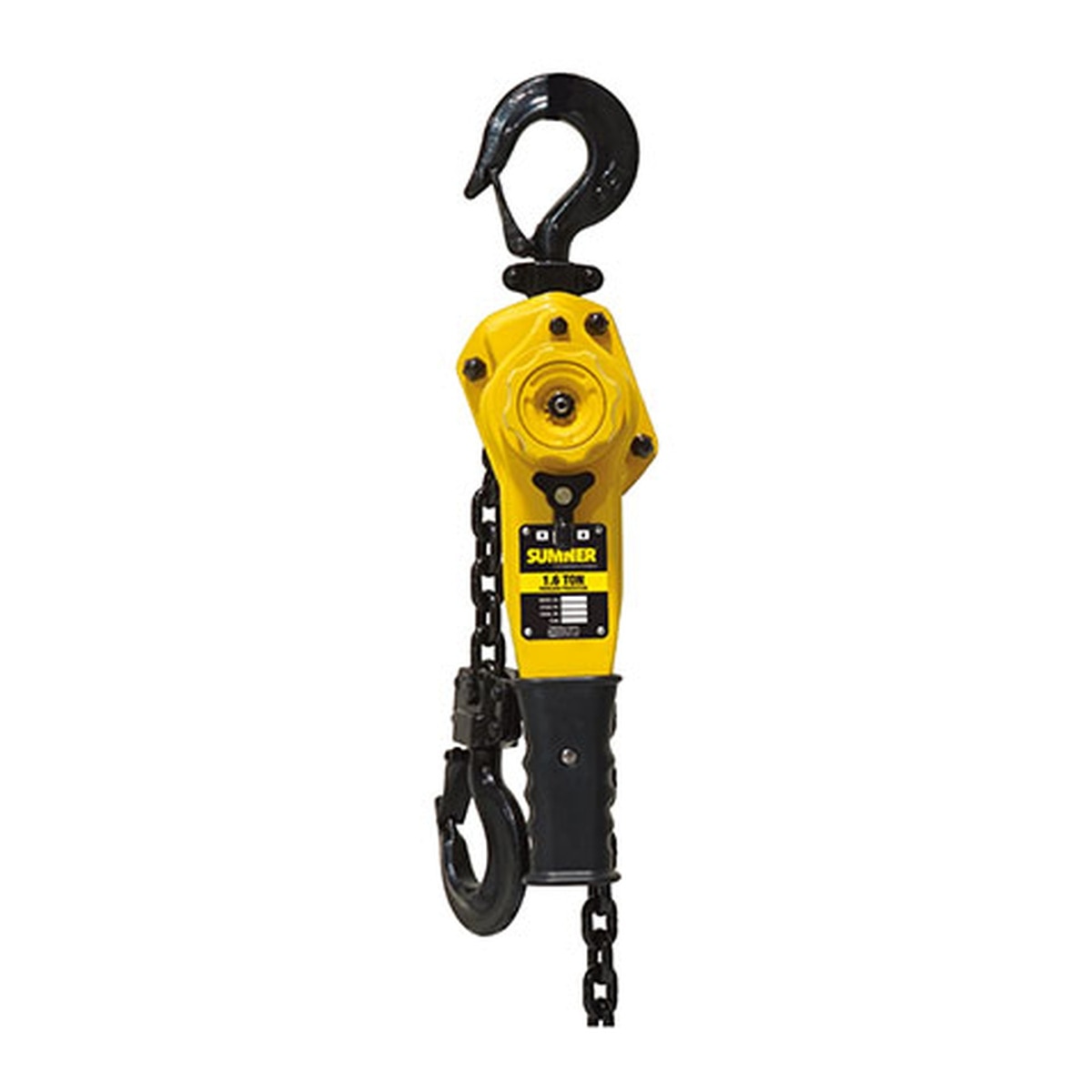Sumner 787488 PLH1600C05 Premium Lever Hoist 1.6 Ton with 5' Lift