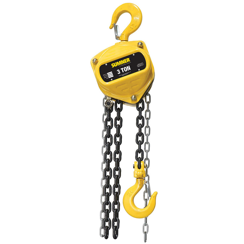 Sumner CB300C20 3T Chain Hoist 20'