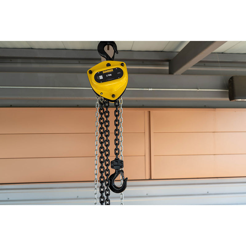 Sumner PCB200C10 2T Chain Hoist 10' Lift - 3