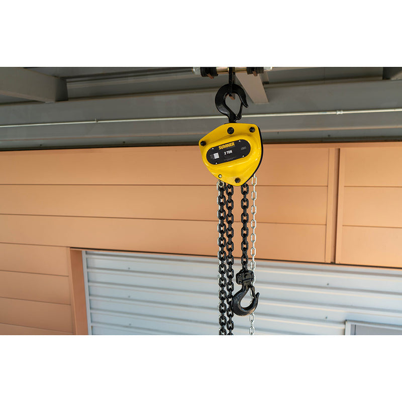 Sumner PCB200C10 2T Chain Hoist 10' Lift - 4