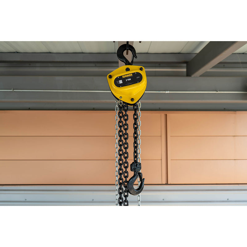 Sumner PCB200C20 2T Chain Hoist 20' Lift - 3