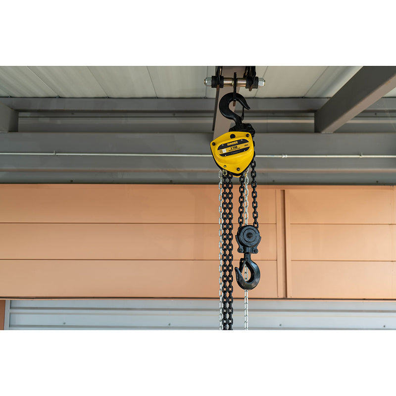 Sumner PCB300C10WO 3T Chain Hoist 10' Lift and Overload Protection - 9