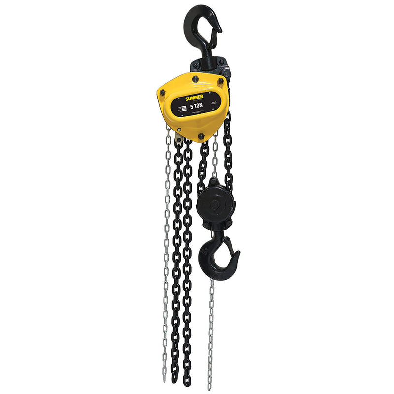 Sumner PCB500C10 5T Chain Hoist 10' Lift